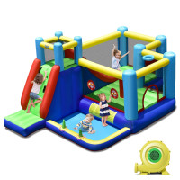 Inflatable Bounce House with 735W Blower
