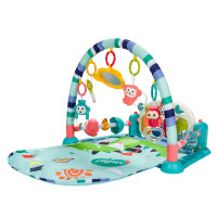 Baby Kick and Play Gym Mat Activity Center with Detachable Piano for Bedroom