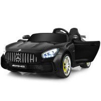 12V Kids Ride On Car Mercedes Benz AMG GTR with Remote and LED Lights
