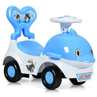 3-in-1 Baby Walker Sliding Car Pushing Cart Toddler Ride