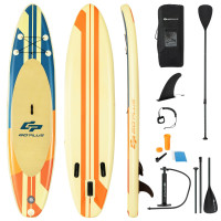 Inflatable Stand Up Paddle Board Surfboard with Bag Aluminum Paddle and Hand Pump