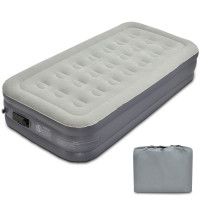 Portable Fast Inflation Air Bed with Built-in Pump for Home Camping