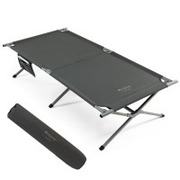 Extra Wide Folding Camping Bed with Carry Bag and Storage Bag