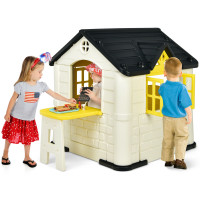 Kid’s Playhouse Pretend Toy House For Boys and Girls 7 PCS Toy Set