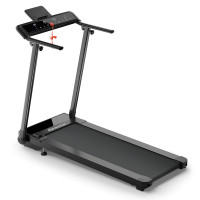 Folding Treadmill for Walking Running with LED Touch Screen for Home and Gym