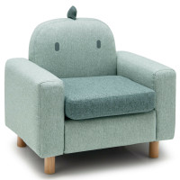Kids Sofa with Armrest and Thick Cushion