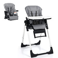4 in 1 High Chair–Booster Seat with Adjustable Height and Recline