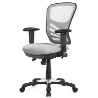 Ergonomic Mesh Office Chair with Adjustable Back Height and Armrests