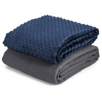 5 lbs 36 x 48 Inch Weighted Blanket with Glass Beads