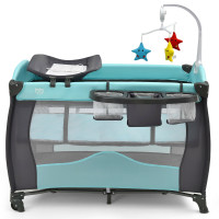 3 in 1 Baby Playard Portable Infant Nursery Center with Music Box