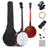Sonart 5 String Geared Tunable Banjo with case