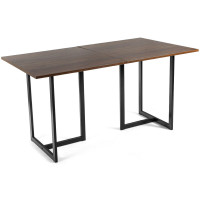 6 Person Industrial Rectangular Dining Table