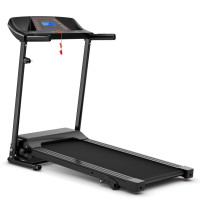 1.0 hp Foldable Treadmill Electric Support Mobile Power