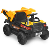 12V Battery Kids Ride On Dump Truck  with Electric Bucket