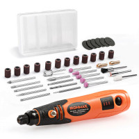 Cordless Rotary Tool Kit Lithium-Ion Battery Powered 3 Speed