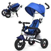 6-In-1 Kids Baby Stroller Tricycle Detachable Learning Toy Bike