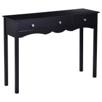 Hall table Console Table with 3 Drawers