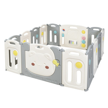 14 Panel Foldable Baby Playpen Safety Yard With Storage Bag Baby Pet Gates Baby Safety Baby Toddler Costway