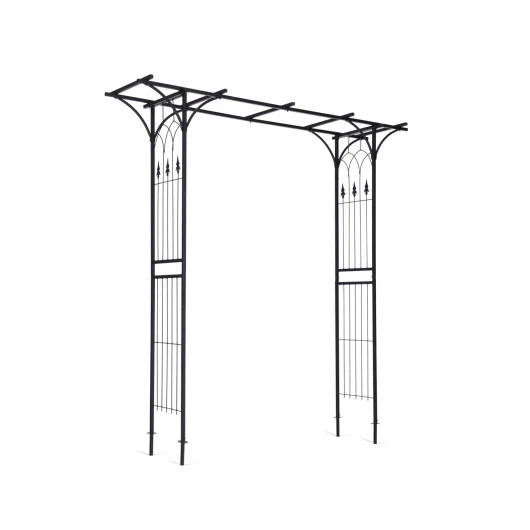 81 x 20 Inch Metal Garden Arch for Various Climbing Plant
