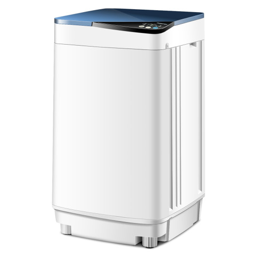 Full-Automatic Washing Machine with Built-in Barrel Light-Blue