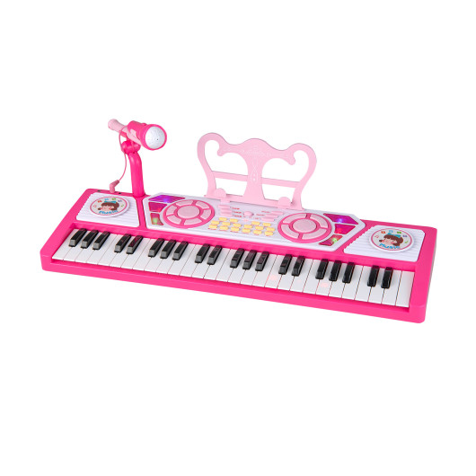 49 Keys Kids Piano Keyboard for Kids 3+-Pink