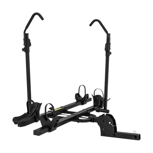 2 Inch Hitch Mount Bike Rack 2-Bike Platform Style Carrier with Tilt-able Design for Easy Trunk Access