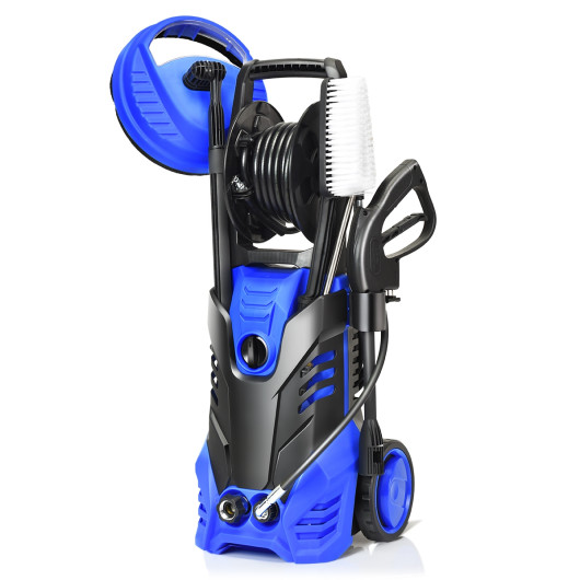 3000 PSI Electric High Pressure Washer With Patio Cleaner -Blue