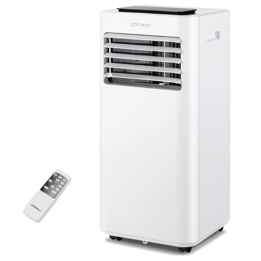 10000 BTU Portable Air Conditioner with Sleep Mode-White