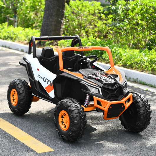 12 V Electric Kids RideOn Car 2Seater SUV OffRoad UTV with Remote