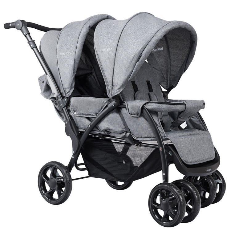 double pram front and back