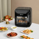 7-in-1 Kitchen 10.6 QT Electric Air Fryer Roast Toaster Oven with Multiple Accessories for Kitchen