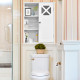2-Tier Multipurpose Wall-Mounted Cabinet Bathroom Storage 
