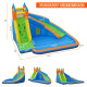 Inflatable Mighty Bounce House Jumper with Water Slide without Blower