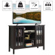 Wooden TV Stand Console Cabinet for 50 Inch TV