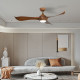 52 Inch Ceiling Fan with Light Reversible DC Motor