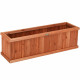3 Feet x 3 Inch Wooden Decorative Planter Box for Garden Yard and Window 