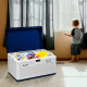 37-Gallon Stackable Locking Storage Container