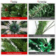 8 Feet Premium Hinged Artificial Christmas Tree Pine Needles