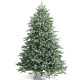 7 Feet Artificial Christmas Tree with 1260 Mixed PE and PVC Tips