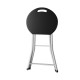 Portable Folding Stools with 330lbs Limited Sturdy Frame