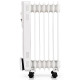 1500W Oil Filled Radiator Heater with Dual Safe Protections