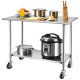 Stainless Steel Commercial Kitchen Prep & Work Table