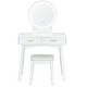 Vanity Dressing Table Set with 3 Lighting Modes