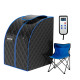 Portable Personal Far Infrared Sauna with Heating Foot Pad and Chair