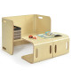 3 Piece Kids Wooden Table and Chair Set 