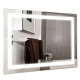 27.5 Inch LED Wall-Mounted Rect Bathroom Mirror with Touch