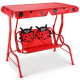  2 Person Kids Patio Swing Porch Bench with Canopy
