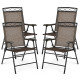 Set of 4 Patio Folding Chairs