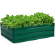 40 Inch x 32 Inch Patio Raised Garden Bed for Vegetable Flower Planting
