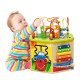 7-in-1 Wooden Activity Cube Toy